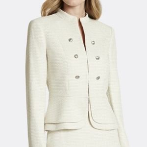 NWT Tahari Double Peplum Jacket